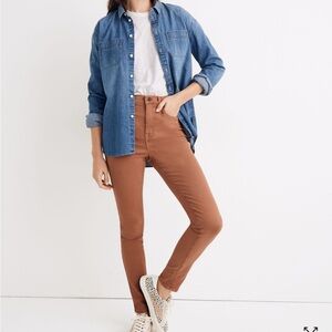 Madewell 10” High Rise Skinny Pants